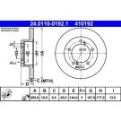 Bremsscheibe 24.0110-0192.1