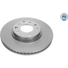 83 481 049PD Bremsscheibe VA Platinum MAZDA 6 07 MEYLE-PD: Advanced performance and design 35-15 521 0040/PD