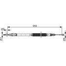 Handbremsseil re CITROEN C4 Picasso 04 1987482001