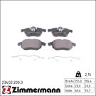 ZIMMERMANN Bremsbeläge 23402.200.3