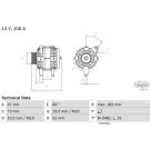 Lichtmaschine BMW 3 Serie 0 986 080 920