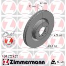 ZIMMERMANN Bremsscheibe 450.5227.20 Coat Z
