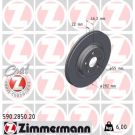 ZIMMERMANN Bremsscheibe 590.2850.20 Coat Z