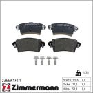 ZIMMERMANN Bremsbeläge 23669.170.1