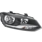 Scheinwerfer R H7/H7 +MOT SCHW/CHR HELLA PQ VW POLO 6,09-4,14 1EE 247 051-021