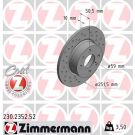40 482 001 Sport Bremsscheibe HA Sport O 230.2352.52 40 482 001 Sport Bremsscheibe HA Sport O 230.2352.52