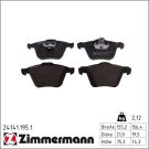 ZIMMERMANN Bremsbeläge 24141.195.1