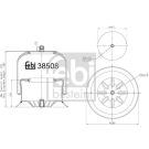 FEBI BILSTEIN Luftfeder 38508