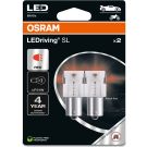 P21W LEDriving SL Red 12V Blister 2 Stück OSRAM