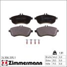 ZIMMERMANN Bremsbeläge 24306.205.1