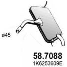Endschalldämpfer VW Golf,Golf Plus 03 58.7088