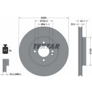 Bremsscheibe Mini P. Cooper/One 06 PRO+ 92157905