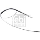 FEBI BILSTEIN Seilzug, Feststellbremse 107921