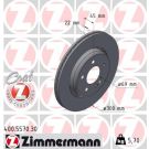 ZIMMERMANN Bremsscheibe 400.5570.30 ZIMMERMANN Bremsscheibe 400.5570.30