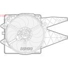 DENSO Kühlerlüfter DER09092