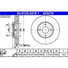 Bremsscheibe Ford P. Ecosport 1.0-1.5 13 24.0125-0210.1