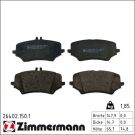 ZIMMERMANN Bremsbelagsatz, Scheibenbremse 26402.150.1