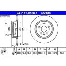 Bremsscheibe Opel T. Astra/Mokka 1.3-2.0 Cdti 09 24.0112-0188.1