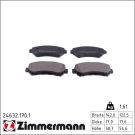 ZIMMERMANN Bremsbeläge 24632.170.1