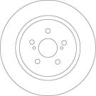 89 481 027 Bremsscheibe HA SUZUKI Jimny 05- (Naben DM 108,2) DF6920