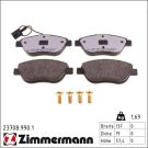 ZIMMERMANN Bremsbeläge 23708.990.1