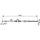 Handbremsseil re MITSUBISHI ASX 10 1987482519
