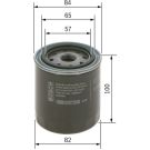Ölfilter NISSAN,TOYOTA,FORD,SUBARU 0 986 452 023
