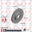 ZIMMERMANN Bremsscheibe 470.2416.20 Coat Z