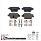 ZIMMERMANN Bremsbeläge 24563.165.2