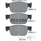 Bremsbelagsatz Audi P. A4/A5 1.4-3.0 Tdi 15 2238301