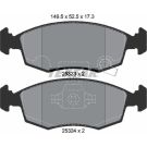 Bremsbelagsatz Fiat P. Panda 0,9-1,3 B/D 12 2532301