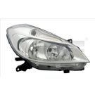 Scheinwerfer R H7/H7 +LWR CHROM RENAULT CLIO III 6,05-5,09 5252,507,1