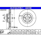 Bremsscheibe Subaru P. Outback/Impreza/Forester 03-/08- 294Mm 24.0124-0196.1