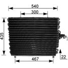 Kondensator, Klimaanlage AC 166 000S