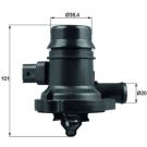 Kennfeldthermostat OPEL Astra J/Corsa D 06 BEHR TM 36 103