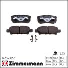 ZIMMERMANN Bremsbeläge 24014.155.1