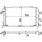 Kühler, Motorkühlung BEHR CR 1687 000S