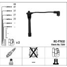 RC-FT632 NGK - Zündkabelsatz LANCIA Y 97-03 7209