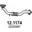 Abgasrohr FIAT Doblo 01 12.1174