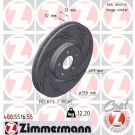 ZIMMERMANN Bremsscheibe 400.5516.55 BLACK Z
