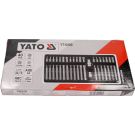Bitsatz 40-Tlg. Hex,Torx,Spline Im Metallkasten YT-0400