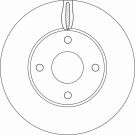 Bremsscheibe DF6593