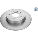 Bremsscheibe Nissan T. Qashqai 1.2-2.0 13 MEYLE-PD: Advanced performance and design 36-15 523 0055/PD