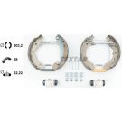 Satz Bremsbacken Renault Kangoo 97 84052800