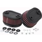 Luftfilter Motorrad Kawasaki Vn750 Vulcan 86-06 (2 Pro Box) KA-7586
