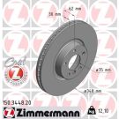 ZIMMERMANN Bremsscheibe 150.3448.20 Coat Z