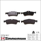 ZIMMERMANN Bremsbeläge 23716.165.1