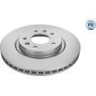 Bremsscheibe Nissan P. Qashqai/X-Trail 1.2-2.0 13 MEYLE-PD: Advanced performance and design 36-15 521 0074/PD