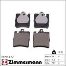 ZIMMERMANN Bremsbeläge 21898.155.1