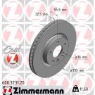 ZIMMERMANN Bremsscheibe 600.3231.20